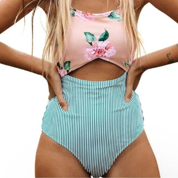 Women’s, One piece, Cupshe, Large, Multi-color - Picture 11 of 11